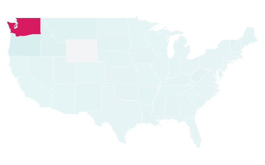 Affinity by region — Climate Pledge Arena, United States