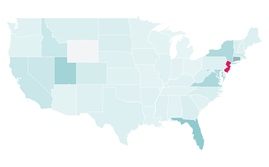 Affinity by region — Club Universitario de Deportes, United States
