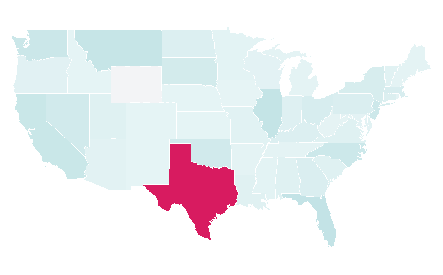Affinity by region — Clubhouse, United States