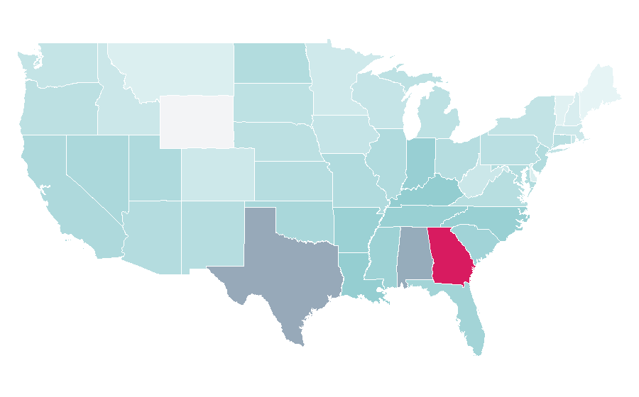 Affinity by region — Coca-Cola, United States