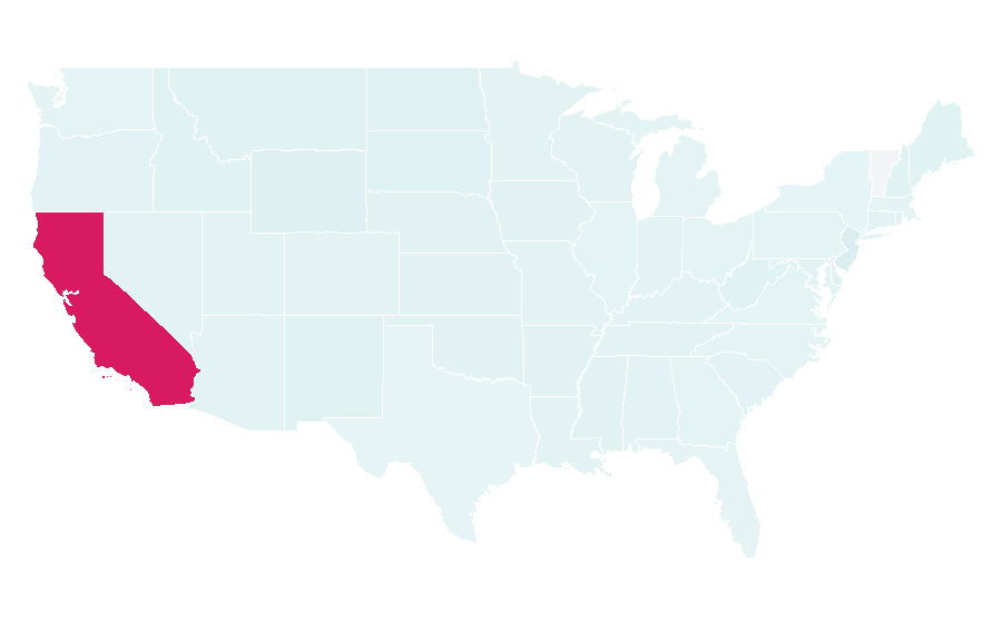 Affinity by region — Coffee lovers, United States