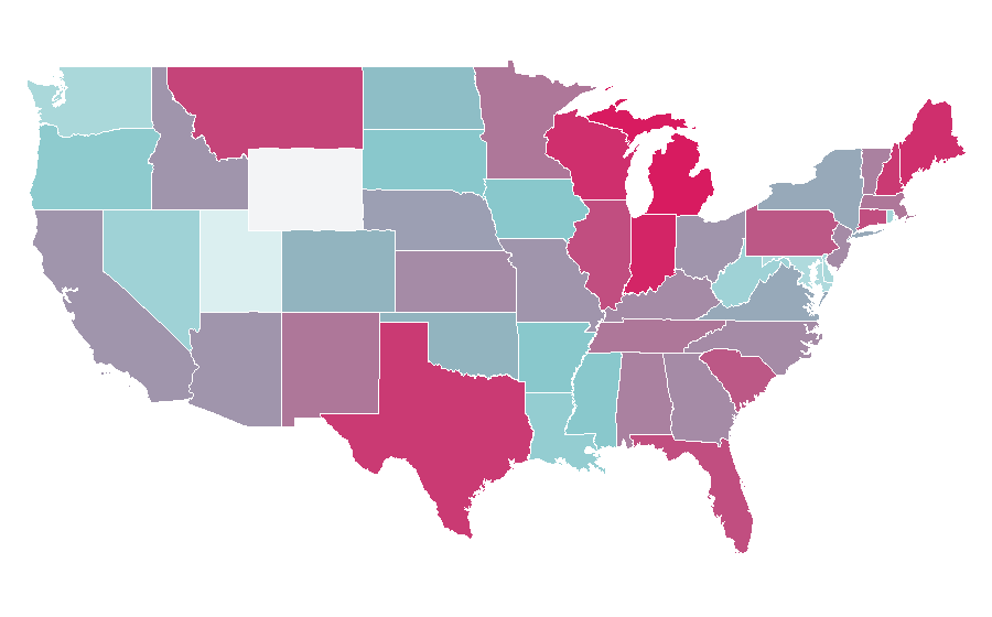 Affinity by region — Coffeemaker, United States