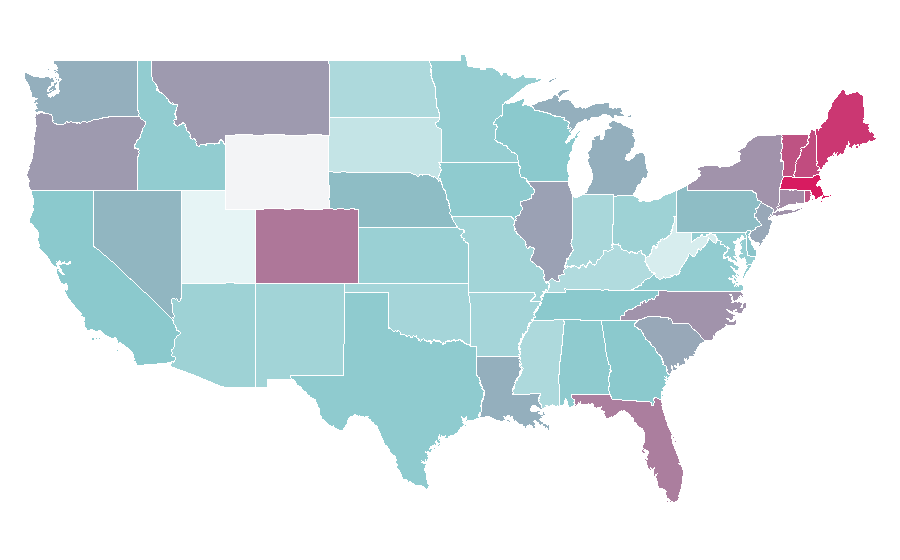 Affinity by region — Cointreau, United States