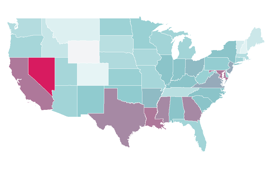 Affinity by region — Cold, United States