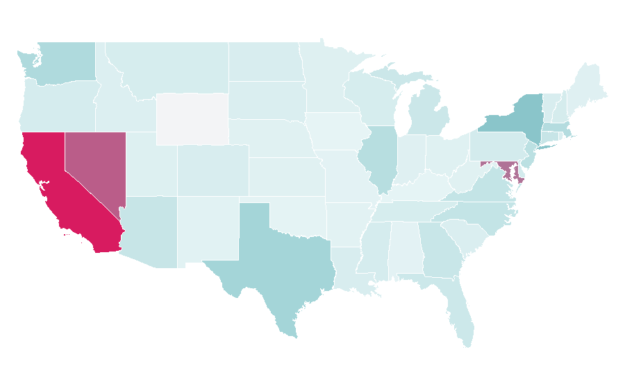 Affinity by region — Cold-pressed juice, United States
