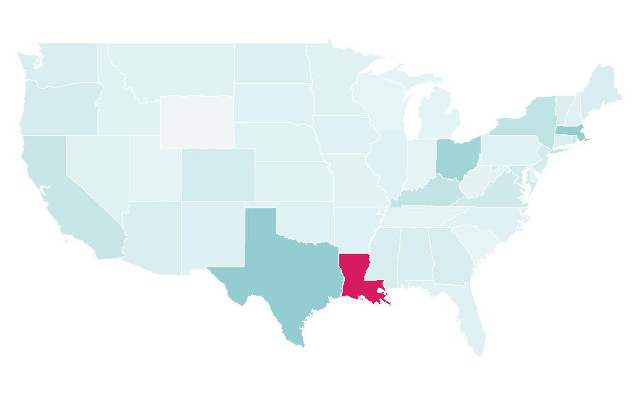 Affinity by region — Colette, United States