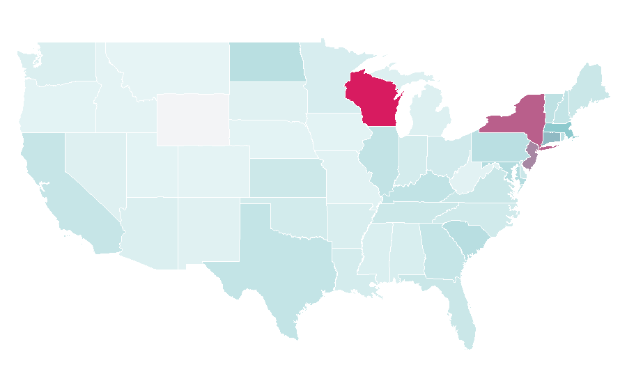 Affinity by region — Colgate, United States