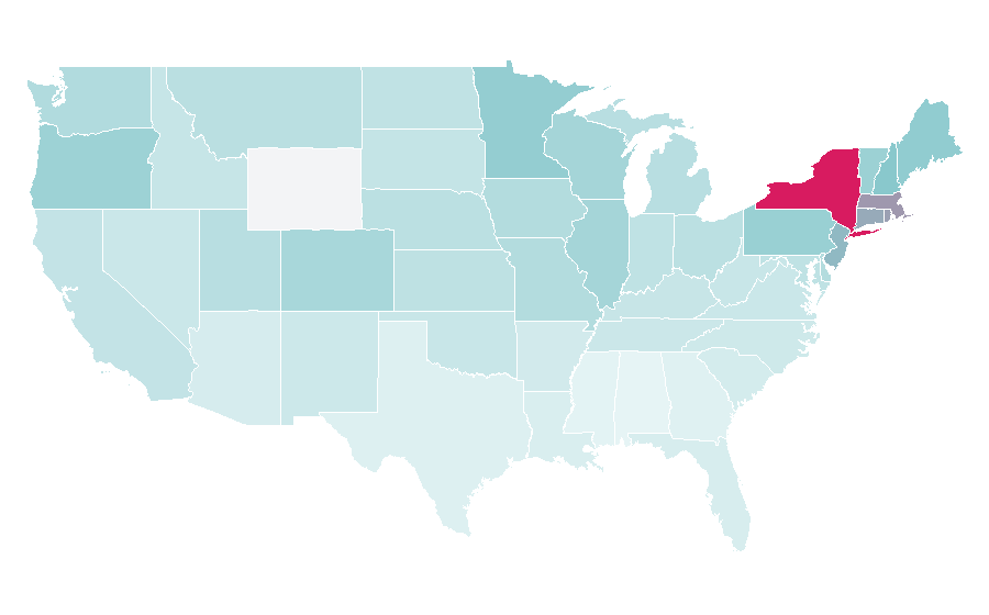 Affinity by region — Colin Quinn, United States