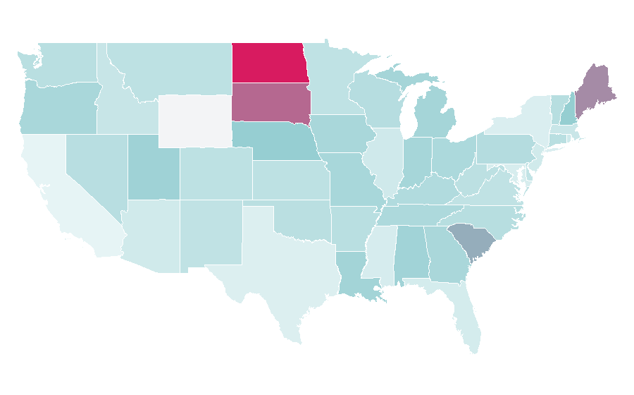Affinity by region — Collective Soul, United States