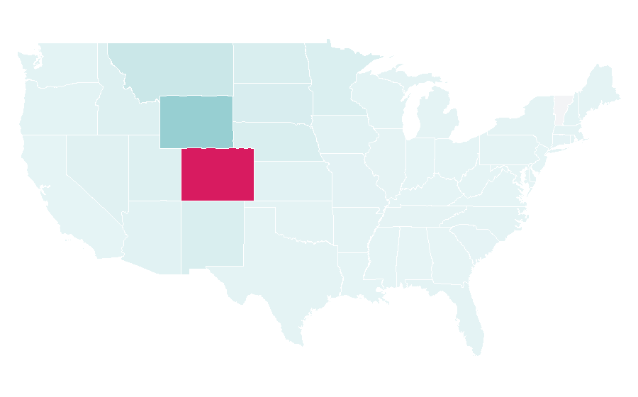 Affinity by region — Colorado Avalanche, United States