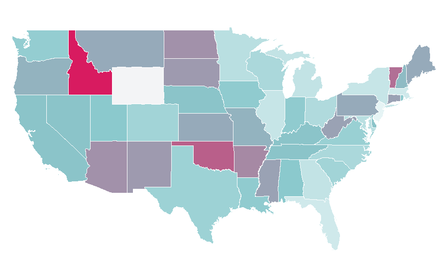Affinity by region — Commemorative coin, United States