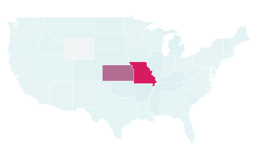 Affinity by region — Commercial bank, United States