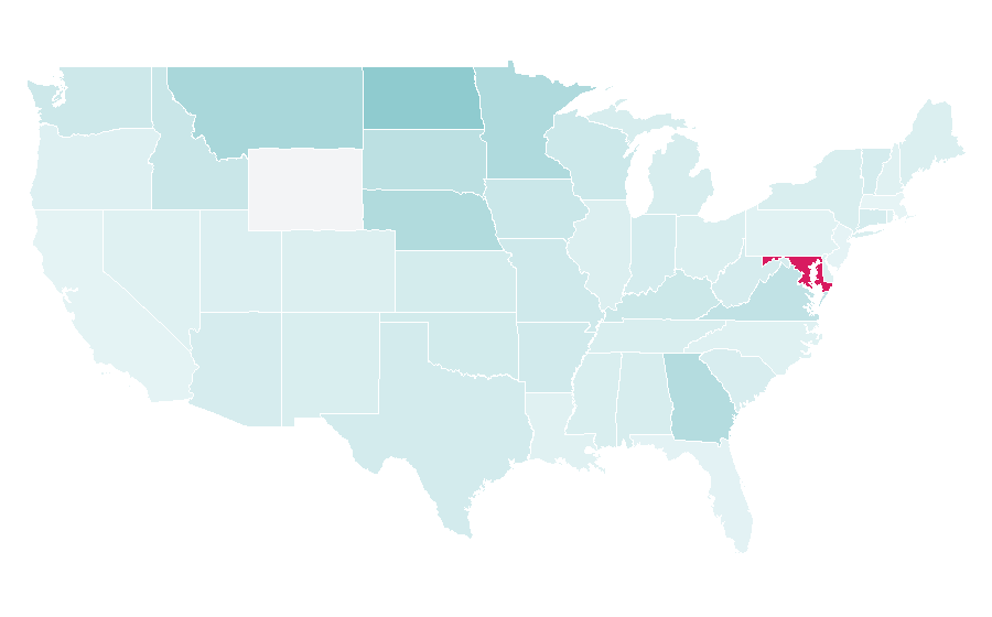 Affinity by region — Communist Party of China, United States