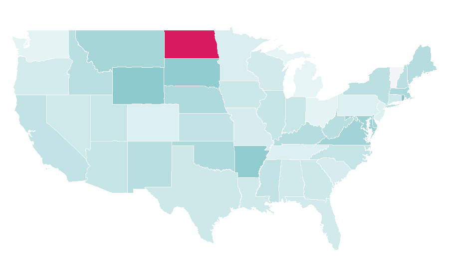 Affinität nach Region — Community issues, USA