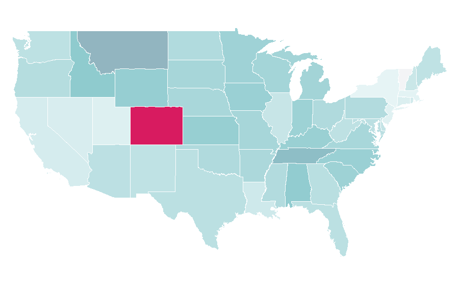 Affinity by region — Compassion International, United States