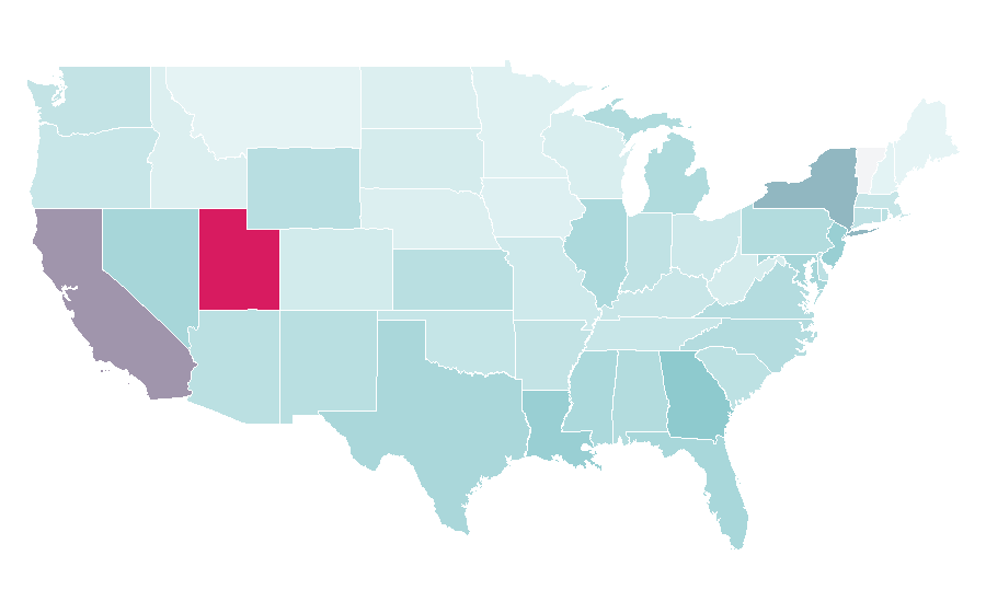 Affinity by region — Complex (magazine), United States