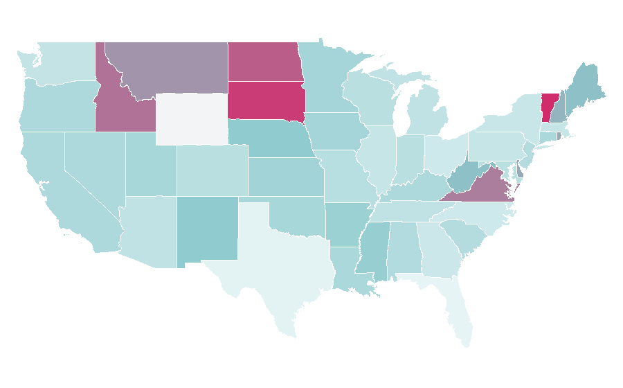 Affinity by region — Computer Arts, United States