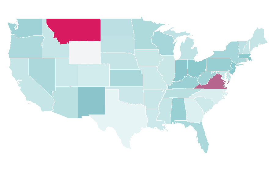 Affinity by region — Computer chess, United States