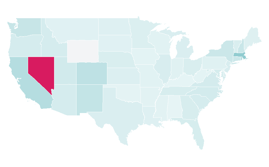 Affinity by region — Consumer Electronics Show, United States