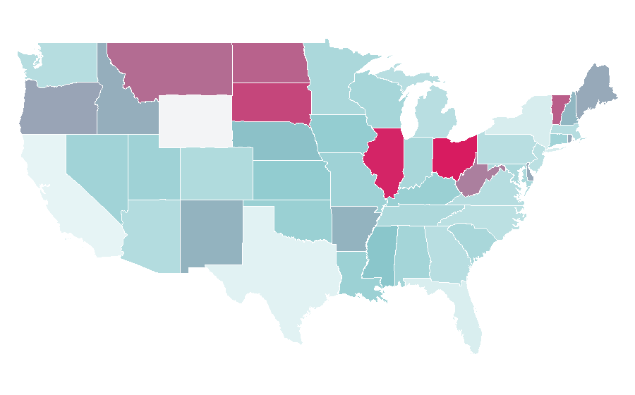 Affinity by region — Convenience food, United States