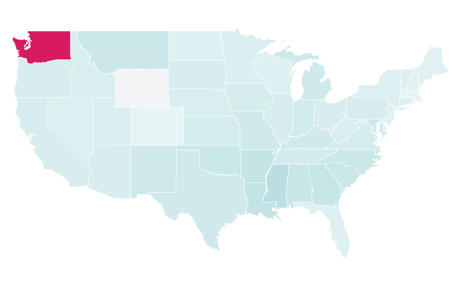 Affinité par région — Conversation, États-Unis