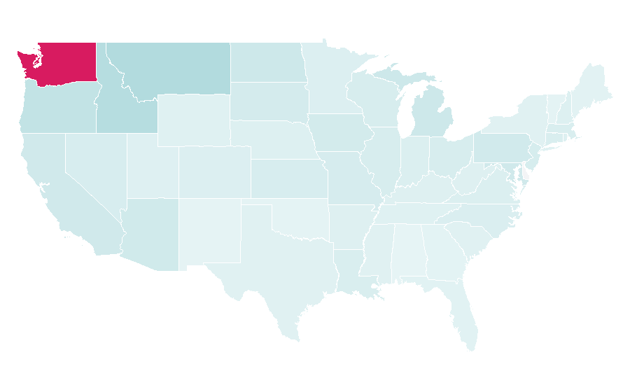 Affinity by region — Cooper Kupp, United States
