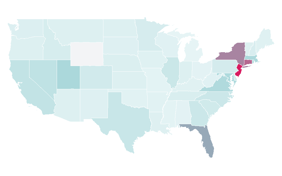 Affinity by region — Copa Libertadores, United States