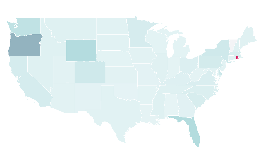 Affinity by region — Cora (hypermarket), United States
