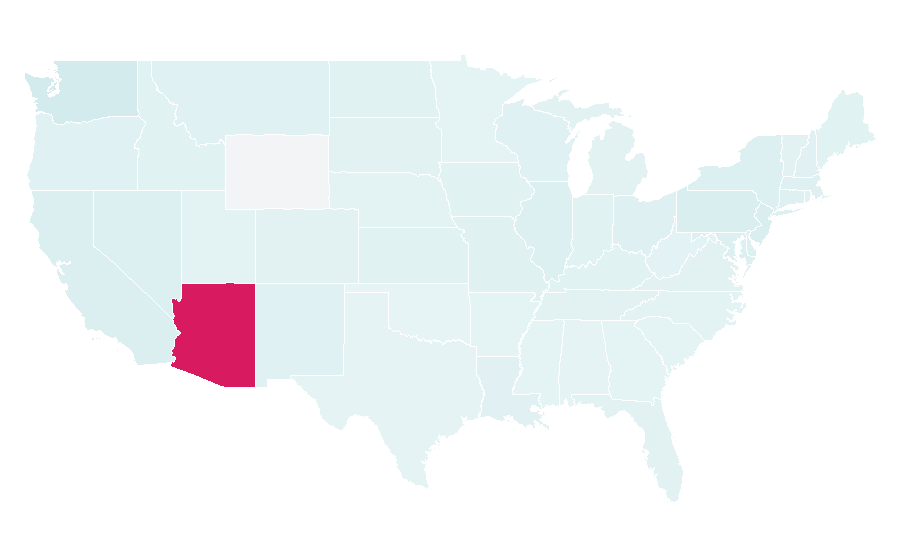 Affinity by region — Corbin Carroll, United States