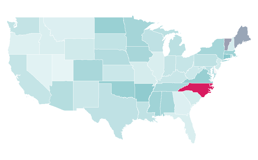 Affinity by region — CornerStone, United States