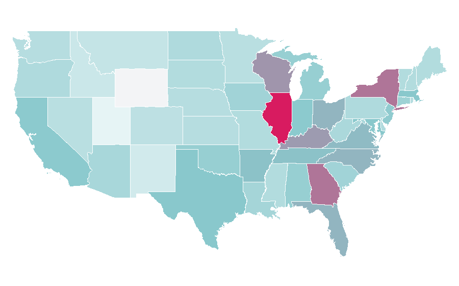 Affinity by region — Cottonelle, United States