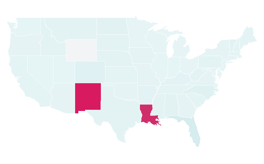 Affinity by region — Counterculture, United States