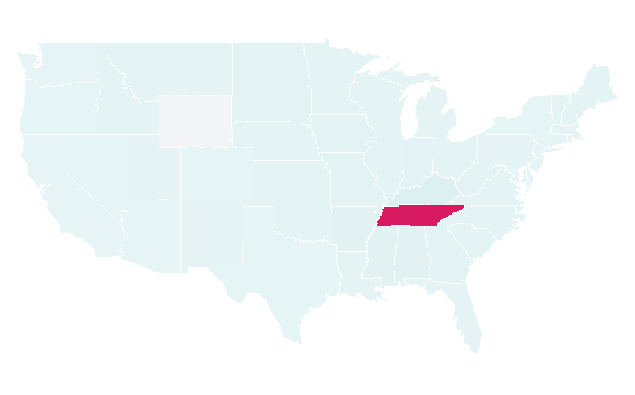 Affinity by region — Country Music Hall of Fame and Museum, United States