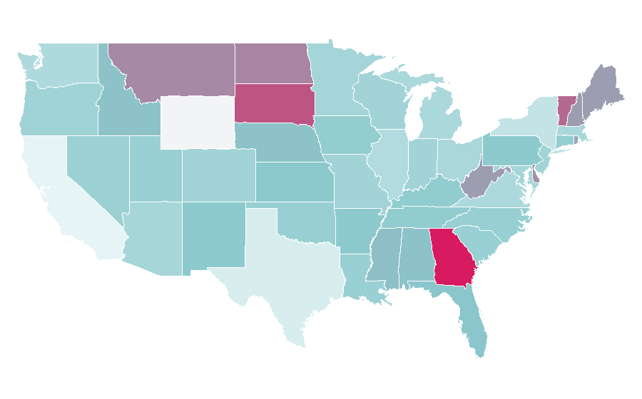 Affinity by region — Coupon Mom, United States