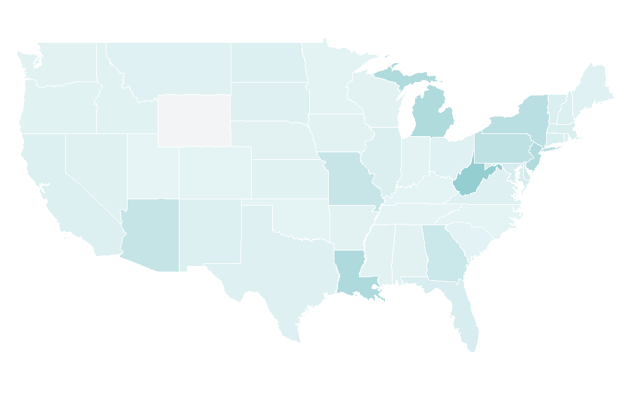 Affinity by region — Covenant House, United States