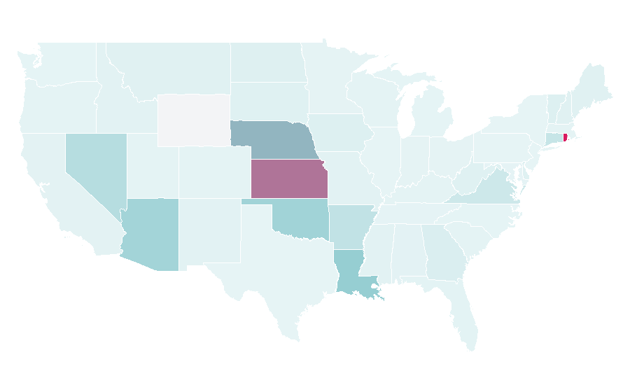 Affinity by region — Cox Communications, United States