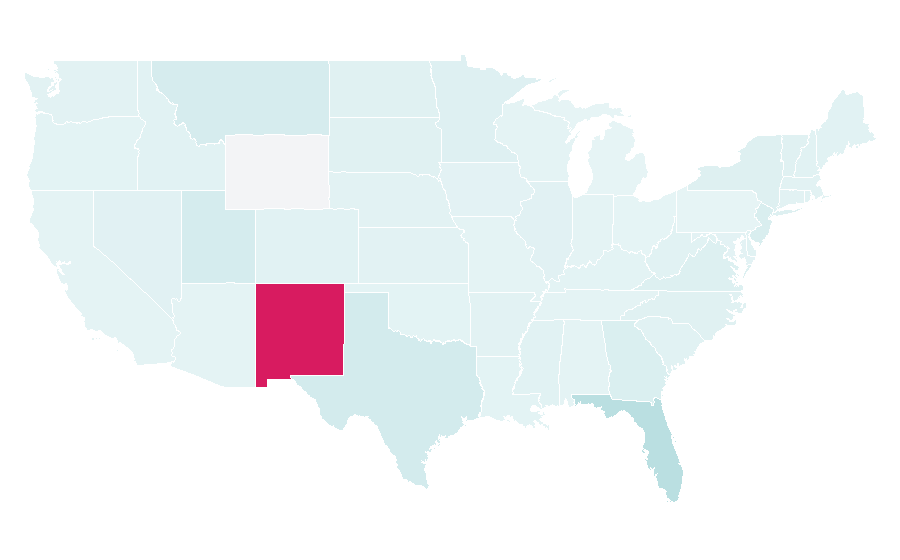 Affinity by region — Crepes & Waffles, United States