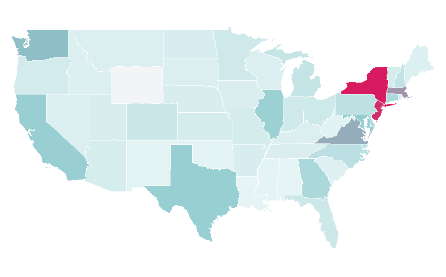 Affinity by region — Cricket World Cup, United States
