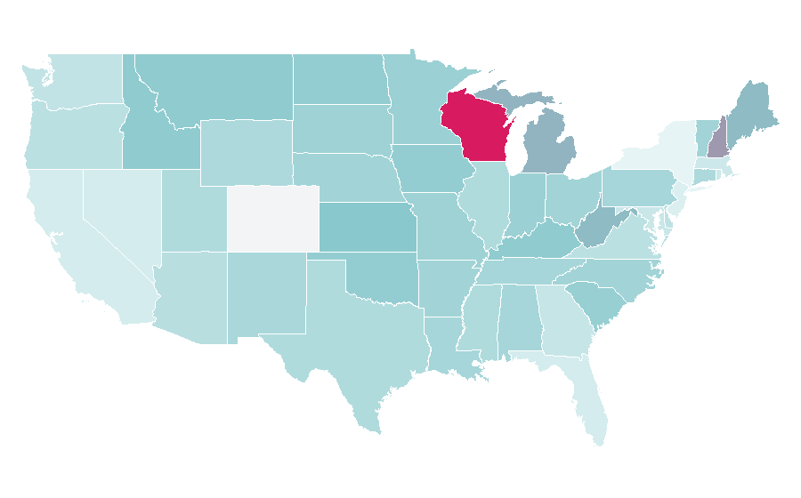 Affinity by region — Crock-Pot Slow Cooker, United States