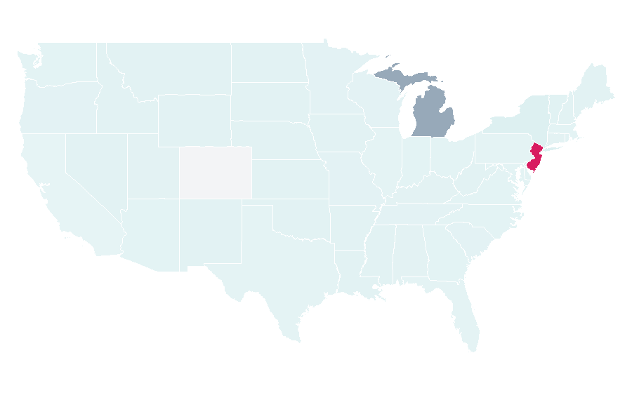 Affinity by region — Cross-country cycling, United States