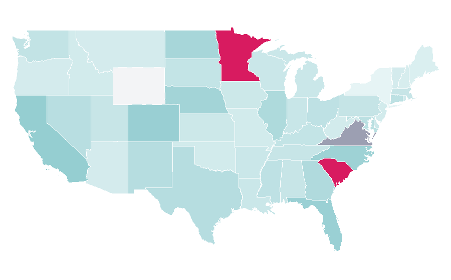 Affinity by region — Cruise control, United States