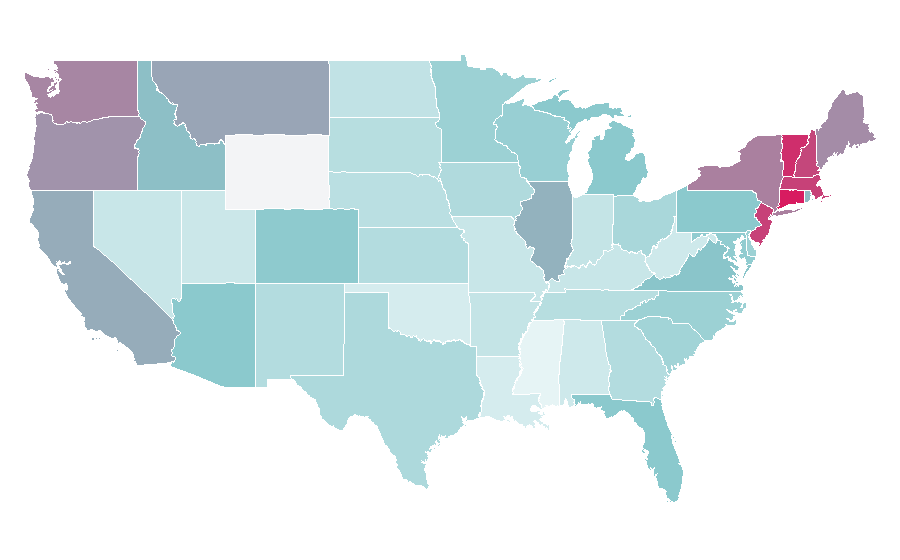 Affinity by region — Cuisinart, United States