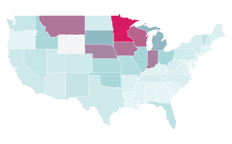 Affinity by region — Culligan, United States