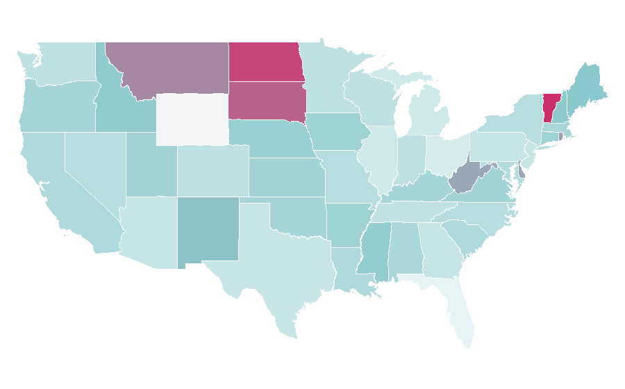 Affinity by region — Cultural history, United States