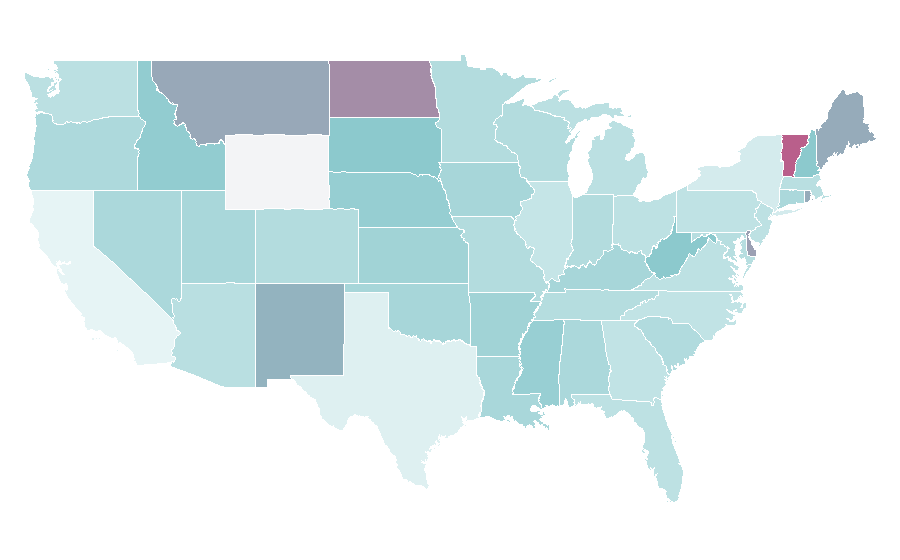 Affinity by region — Cultural tourism, United States