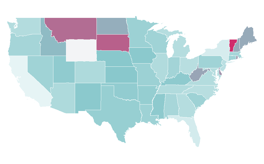 Affinity by region — Culture of Ireland, United States