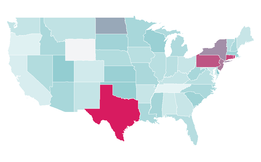 Affinity by region — Culture of Italy, United States