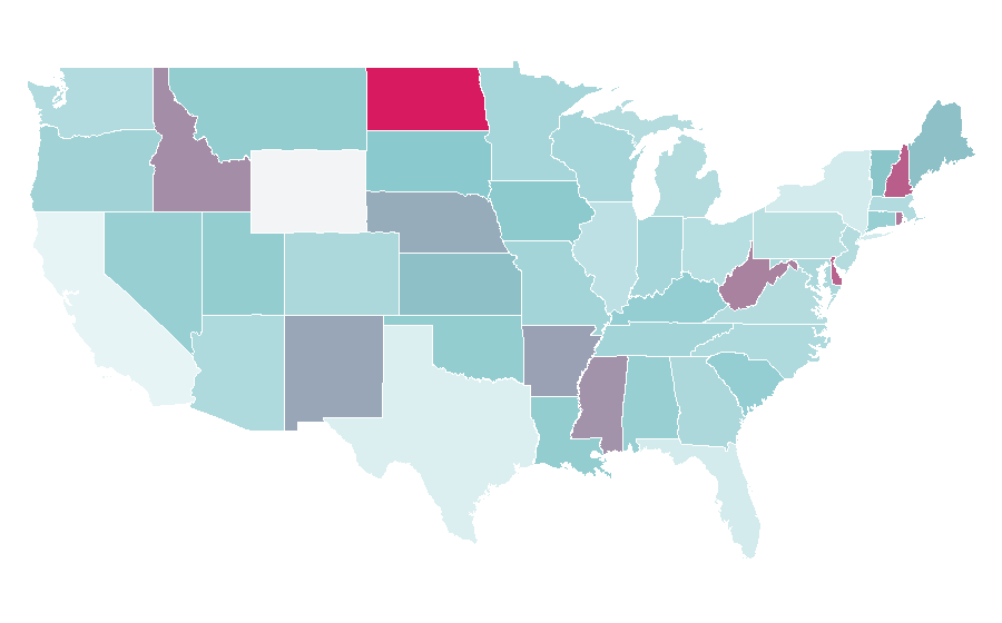 Affinity by region — Culture of the Southern United States, United States