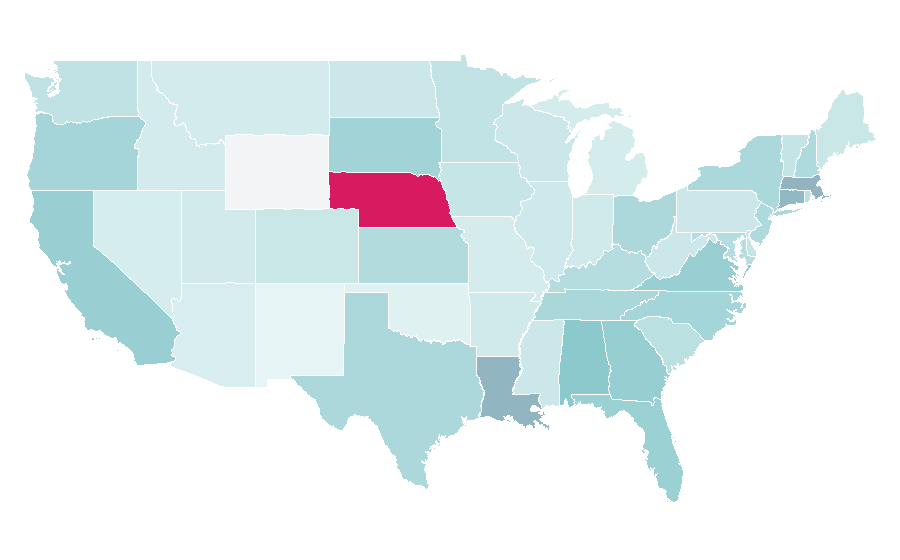 Affinity by region — Culturelle, United States
