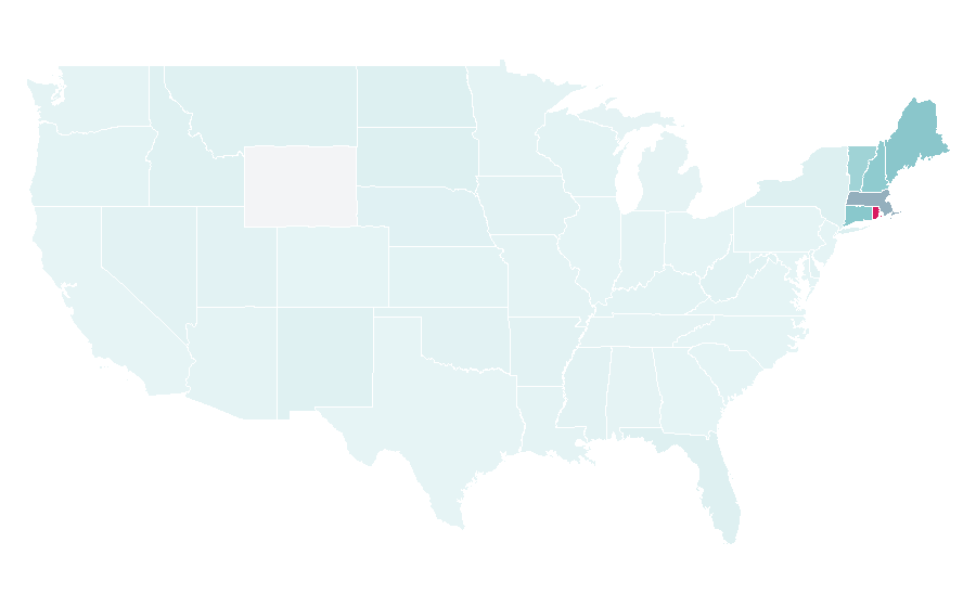 Affinity by region — Cumberland Farms, United States